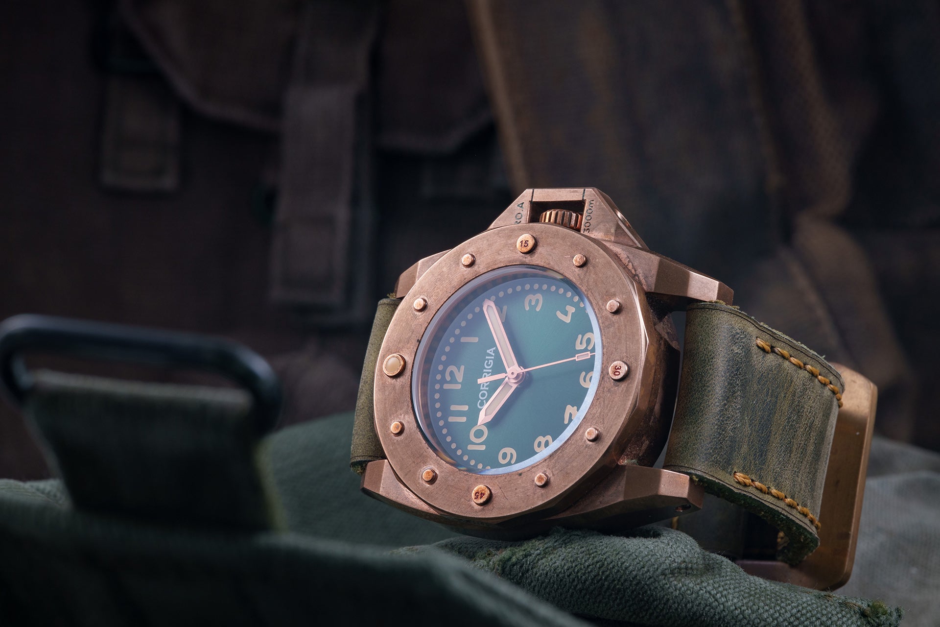 Corrigia01 Bronze S-Green Ref.609-613-576-577