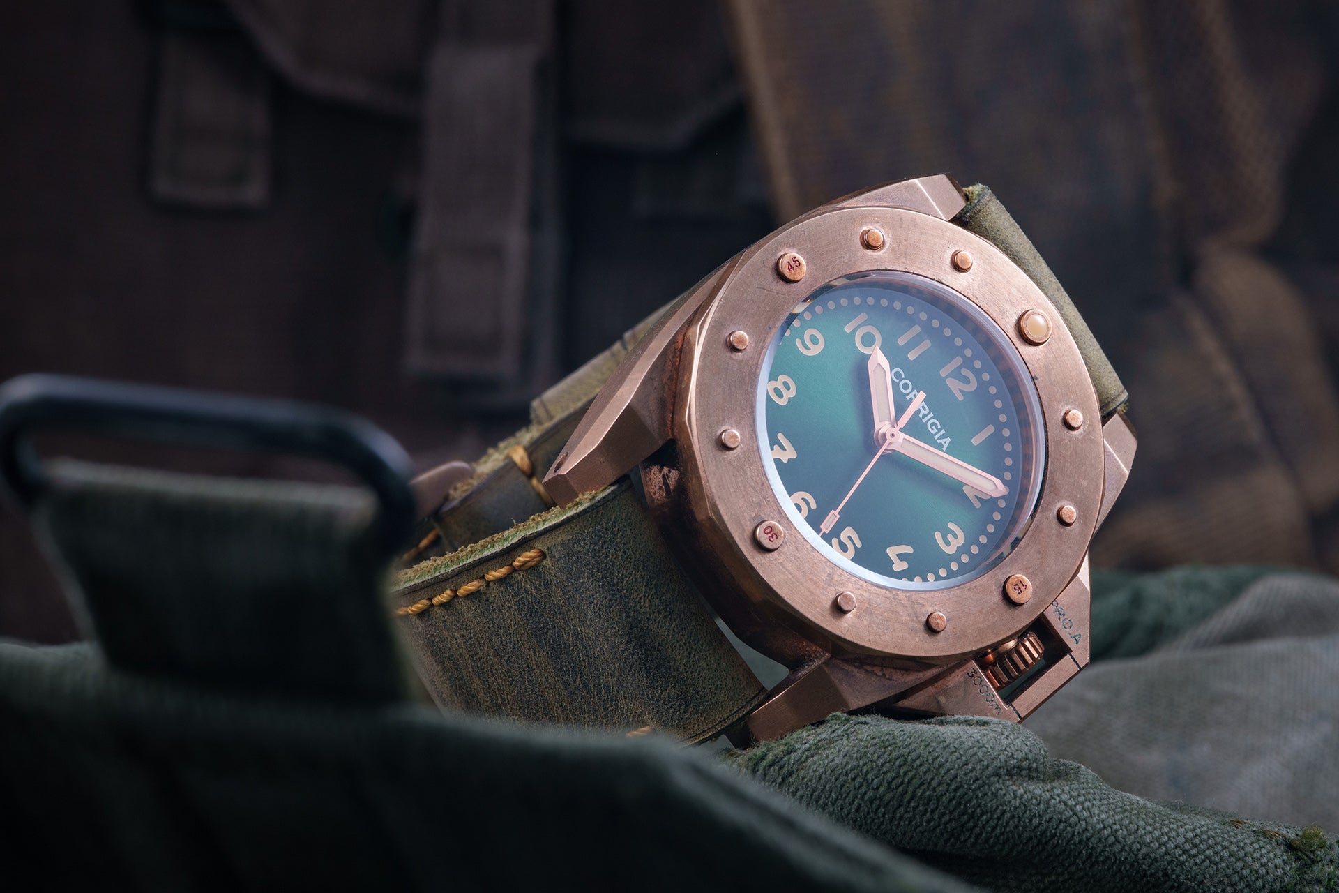 Corrigia01 Bronze S-Green Ref.609-613-576-577