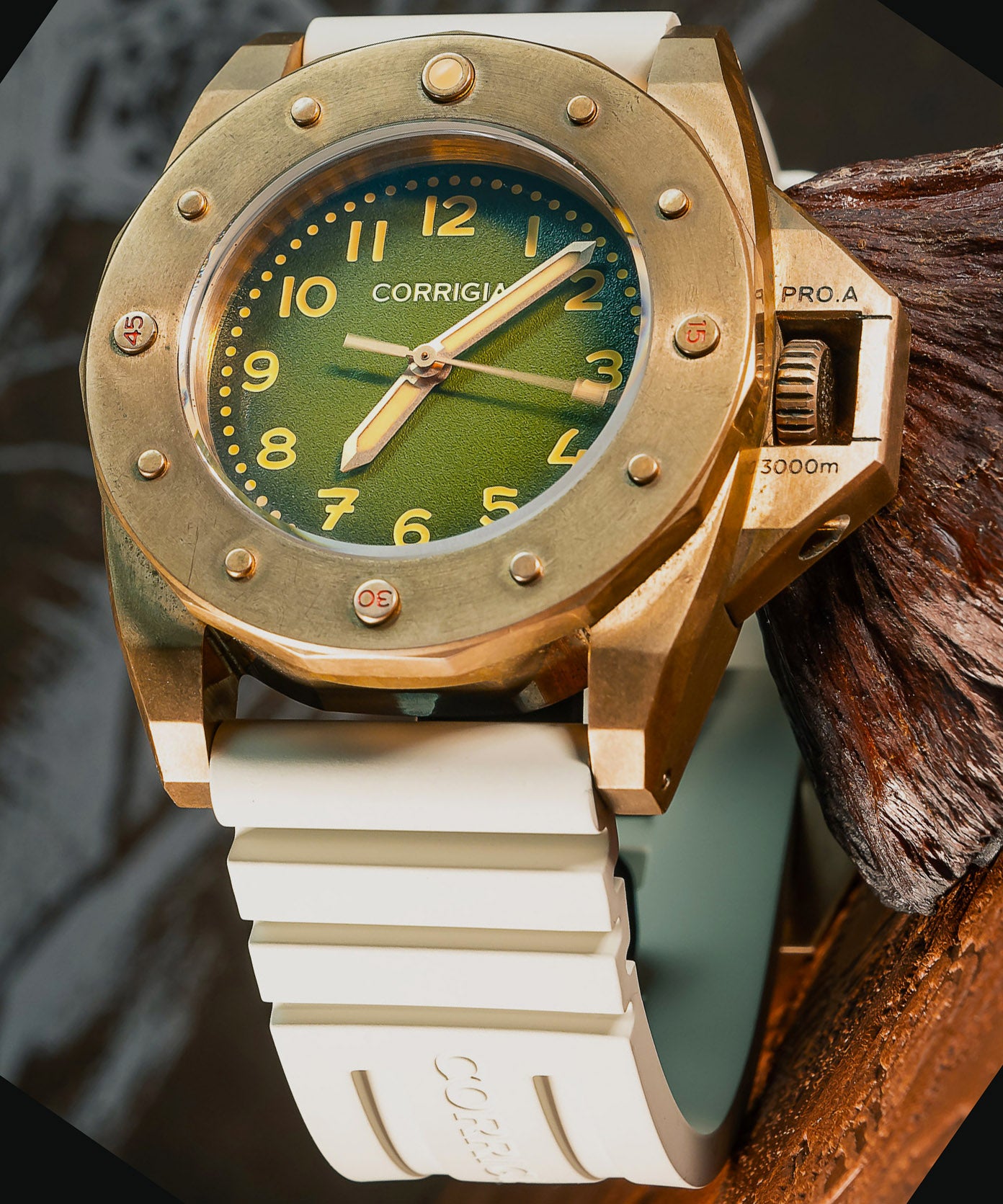 Corrigia01 Bronze P-Olive Ref.611-613-576-577