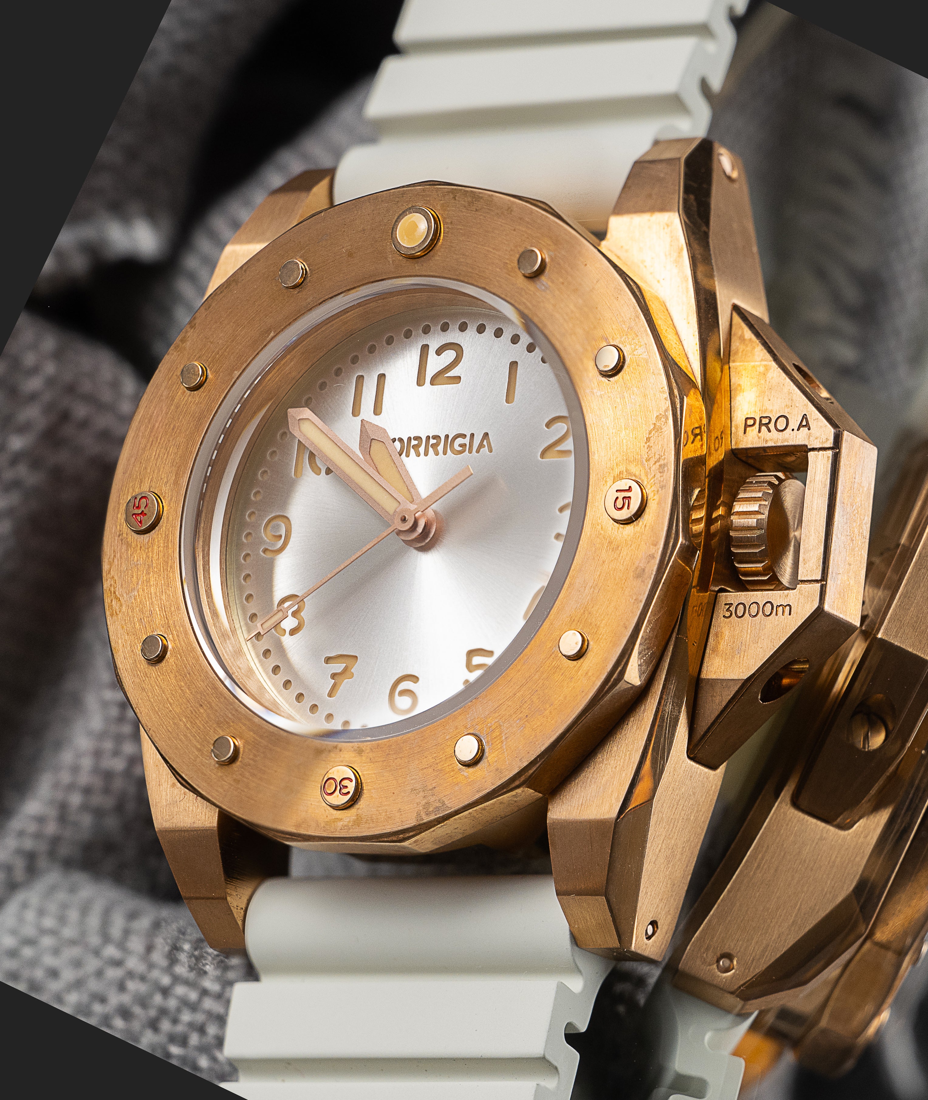 Corrigia01 Bronze S-White REF.AS.700-613-576-577 Exhibition piece 