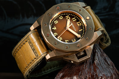 Corrigia01 Bronze P-Brown RÉF.AS.612-613-576-577 Pièce d'exposition 