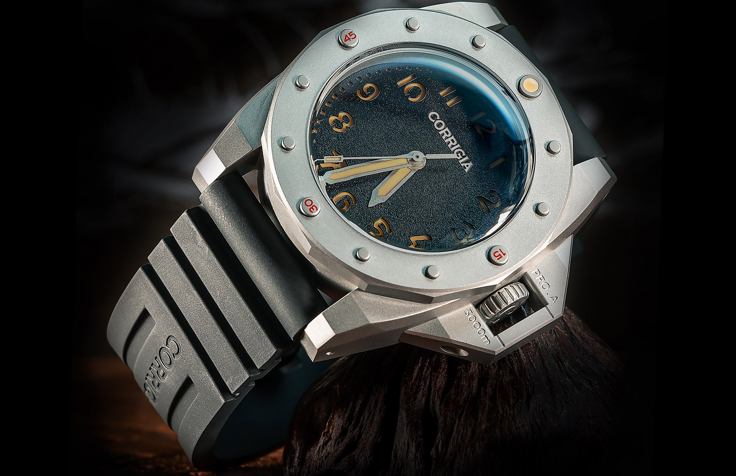 Corrigia02 Blasted P-Black Ref.597-614-584-585-586