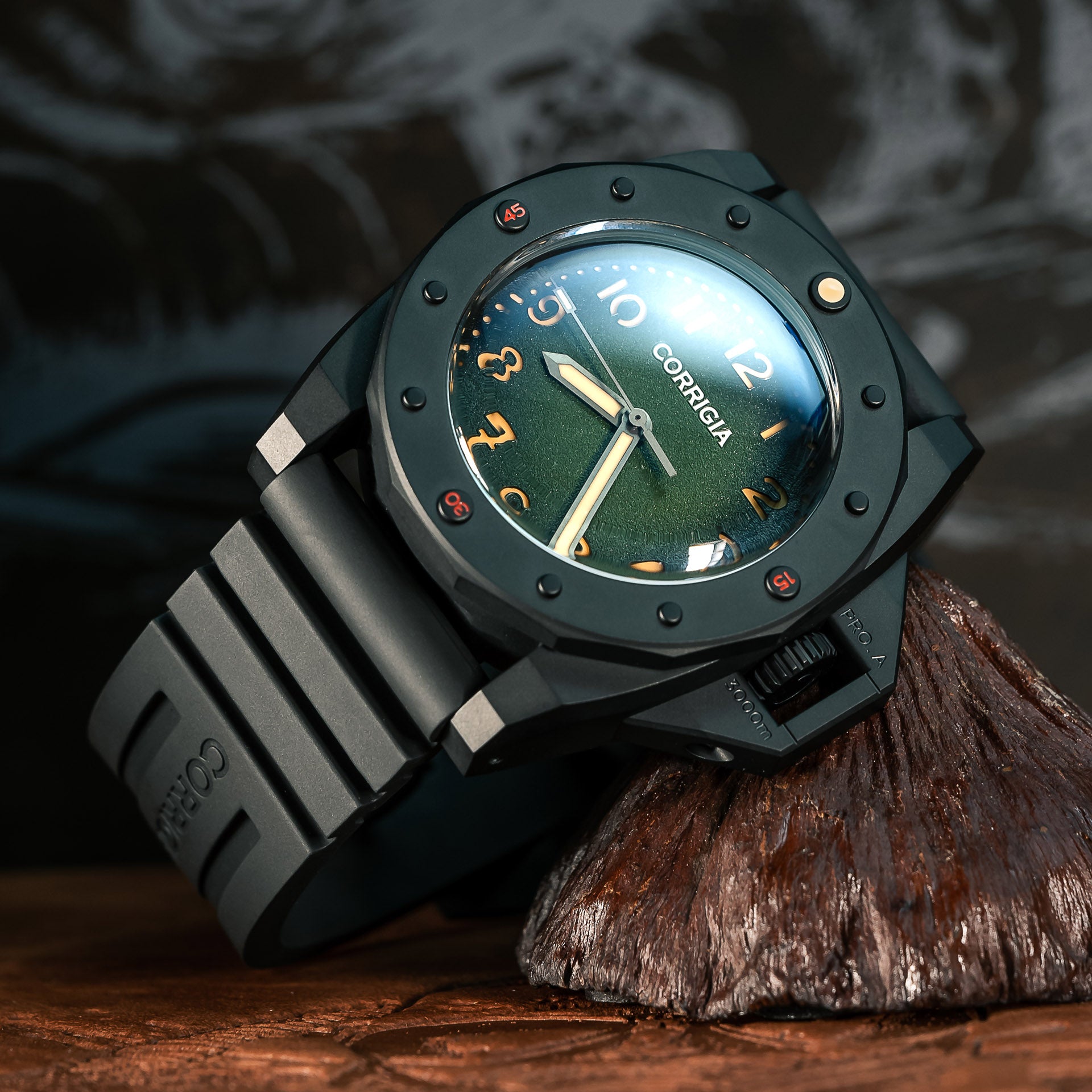 Corrigia02 DLC P-Green REF.AS.593-615-581-582-583 Display Model 