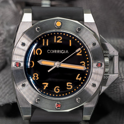 Corrigia02 Steel M-Black REF.AS.702-614-578-579-580 Display Model 