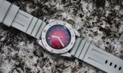 RUBBER02 Arctic Gray Tactical FKM wave rubber 