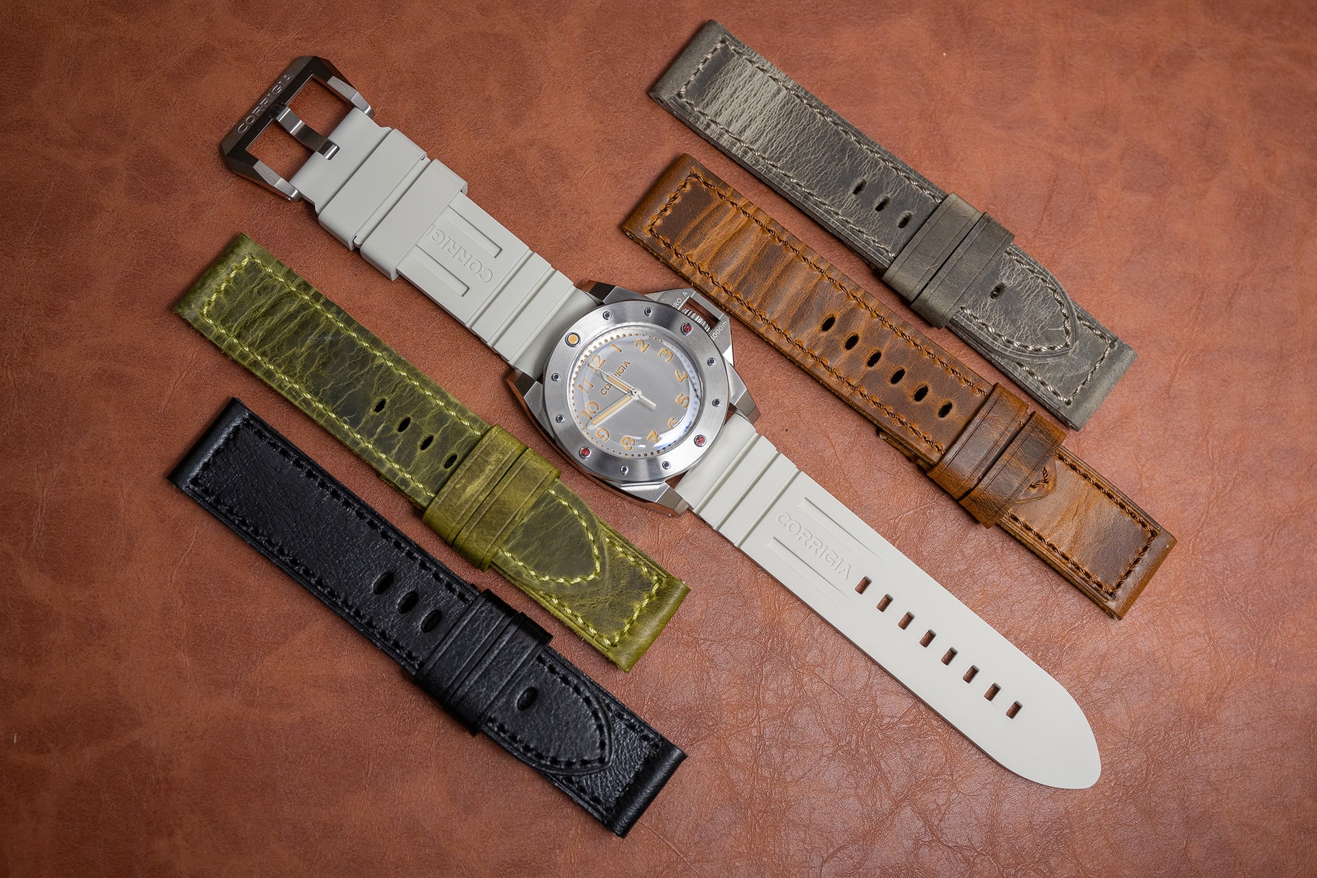 Corrigia02 Steel V-Silver Ref.701-614-578-579-580