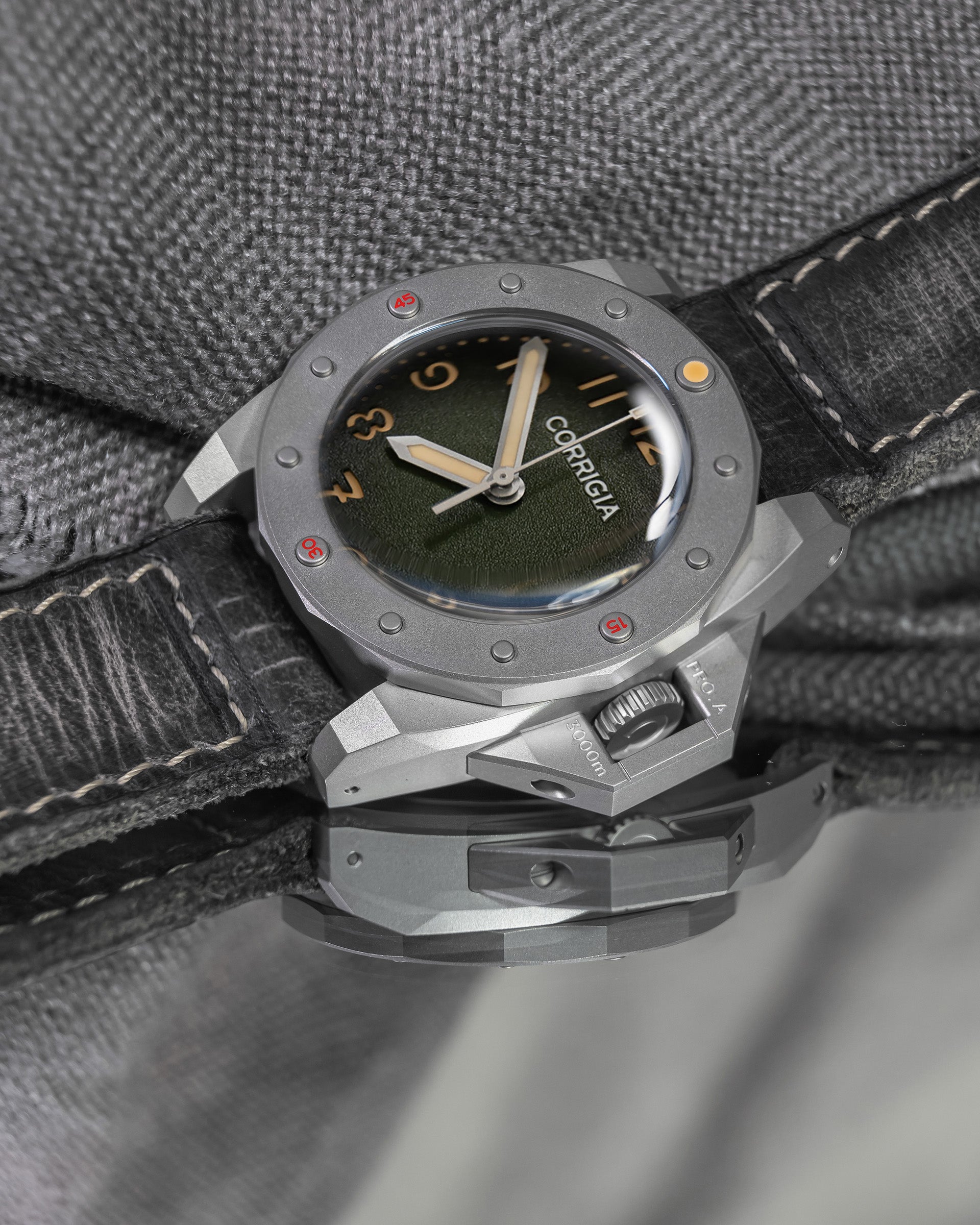 Corrigia02 Blasted P-Green Ref.652-614-584-585-586