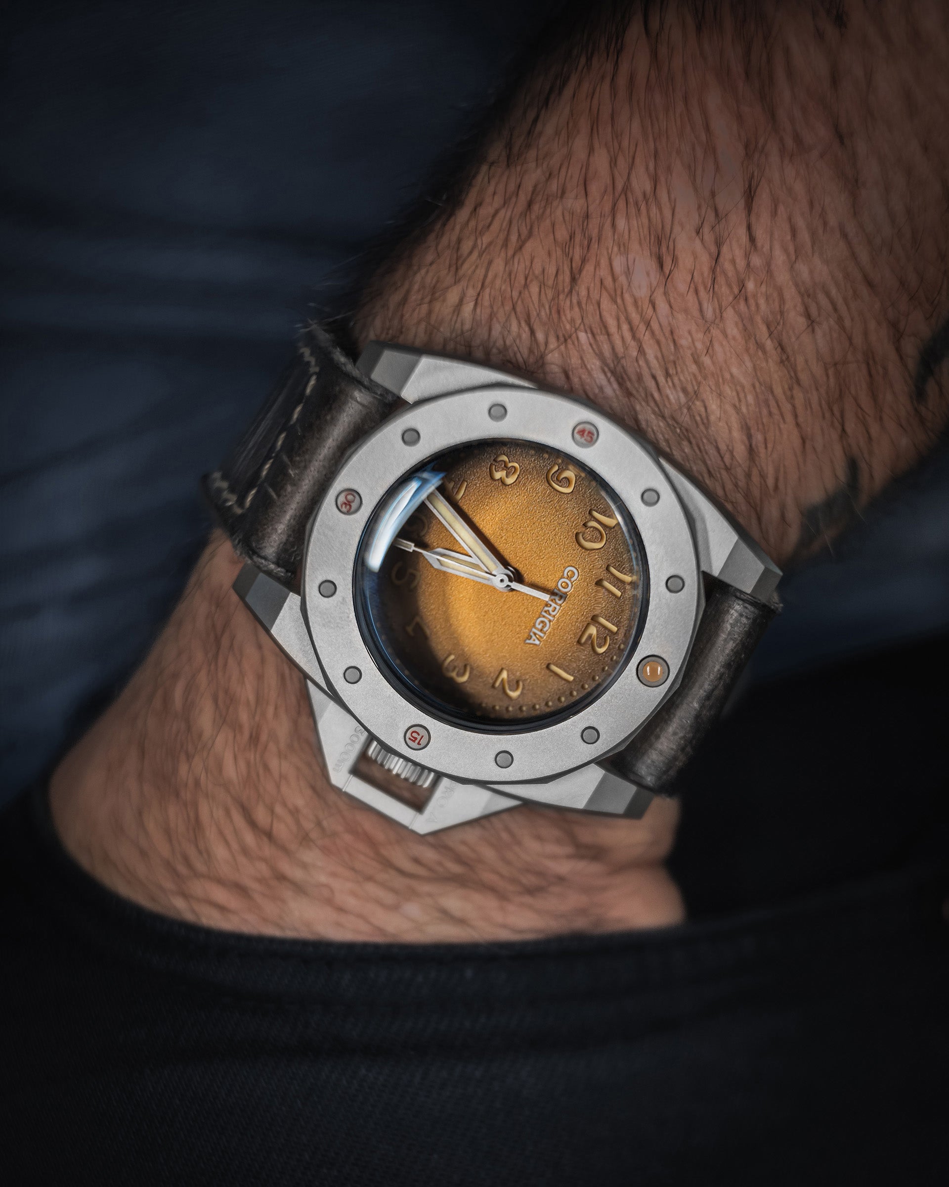 Corrigia02 Blasted P-Brown Ref.653-614-584-585-586