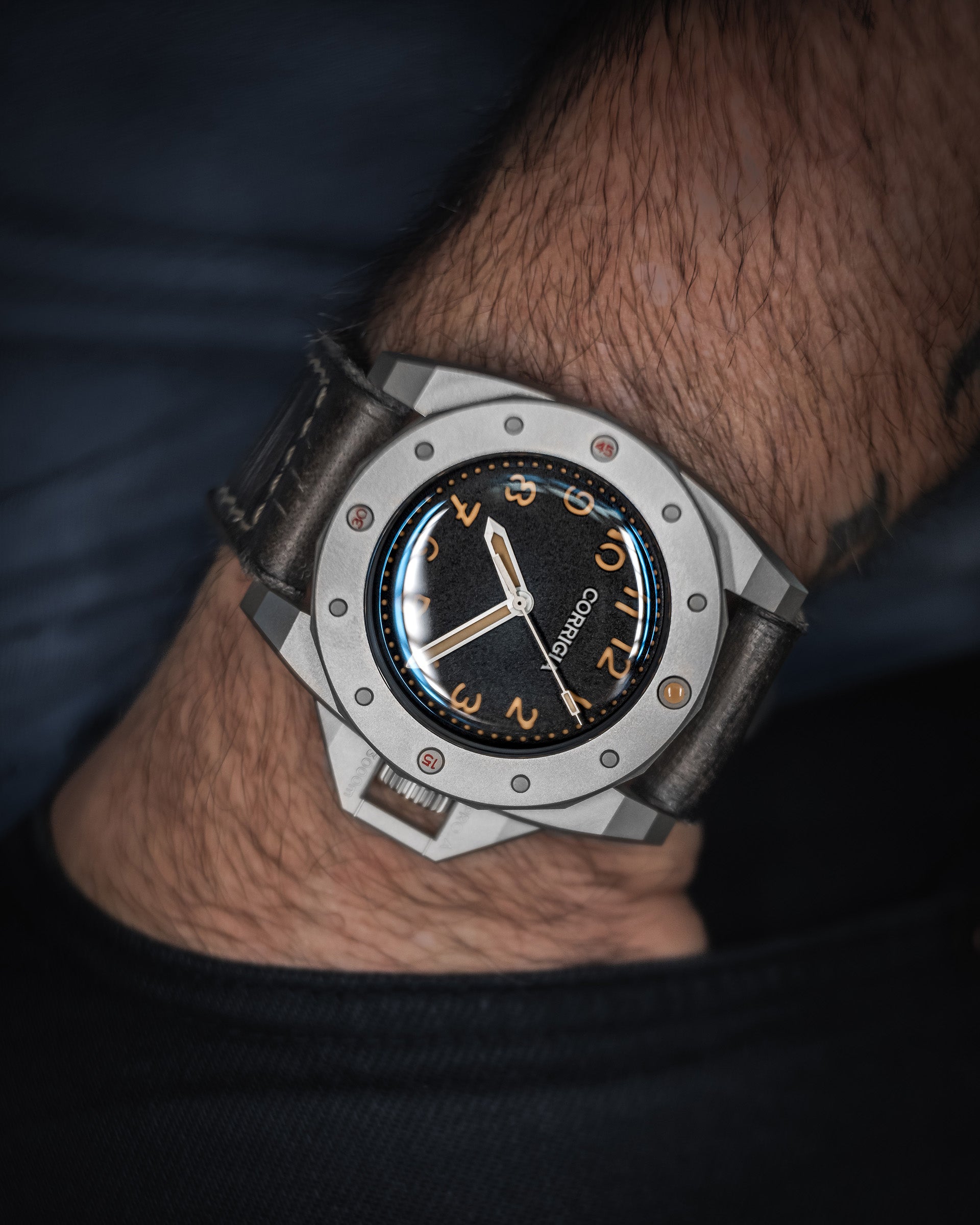 Corrigia02 Blasted P-Black Ref.597-614-584-585-586