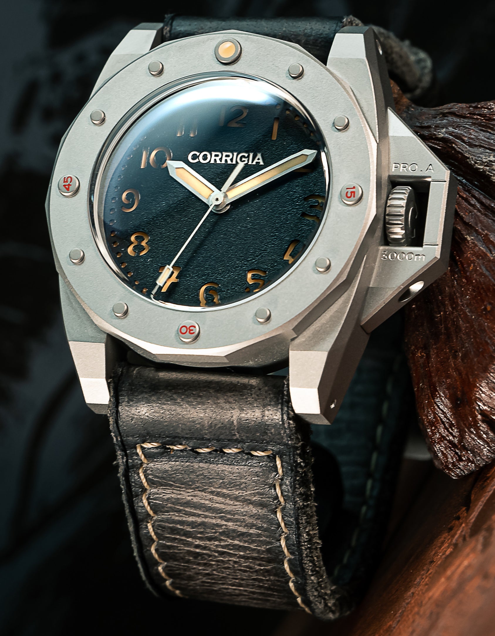 Corrigia02 Blasted P-Black Ref.597-614-584-585-586