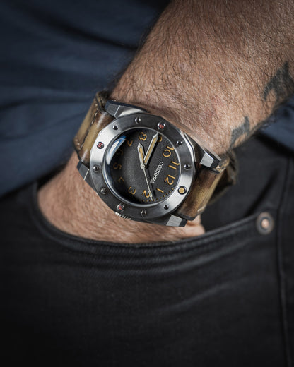 Corrigia02 Steel P-Black Ref. 587-614-578-579-580