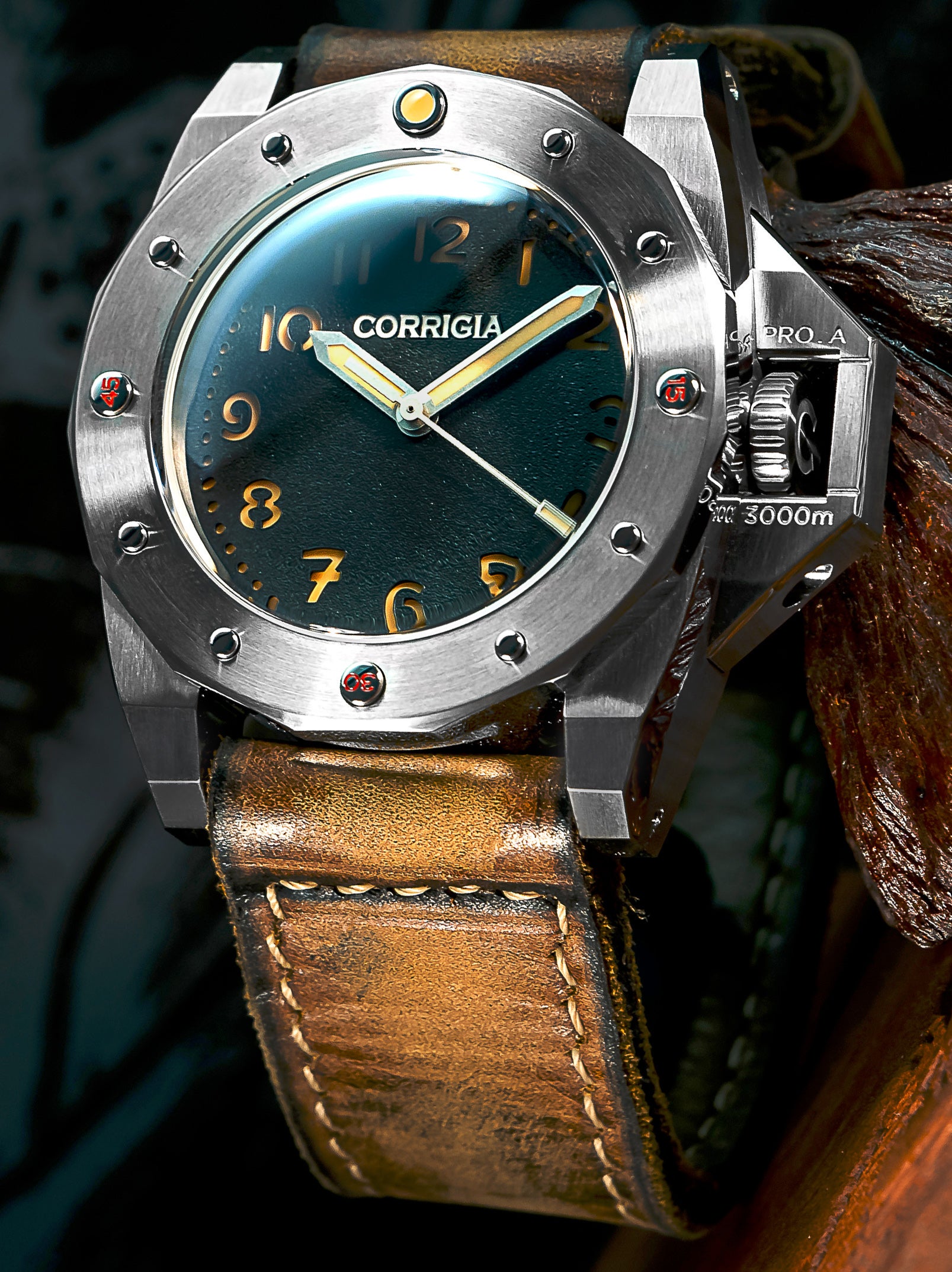 Corrigia02 Steel P-Black Ref. 587-614-578-579-580