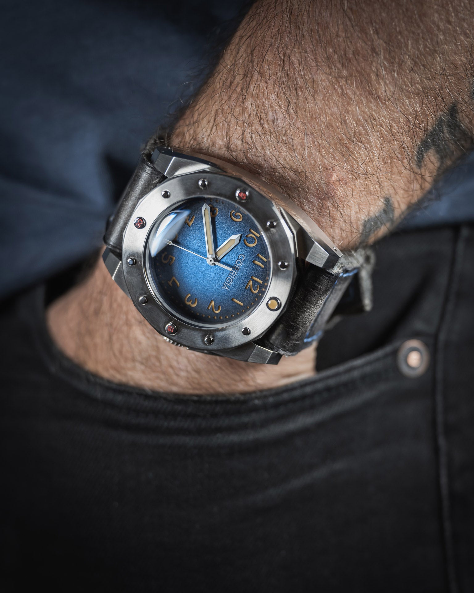 Corrigia02 Steel P-Blue Ref.590-614-578-579-580