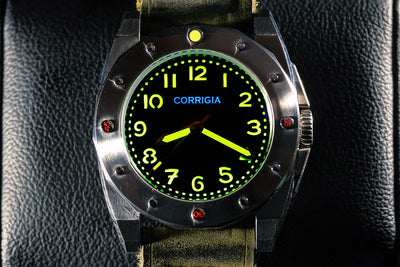 Corrigia02 Steel P-Green Ref.589-614-578-579-580