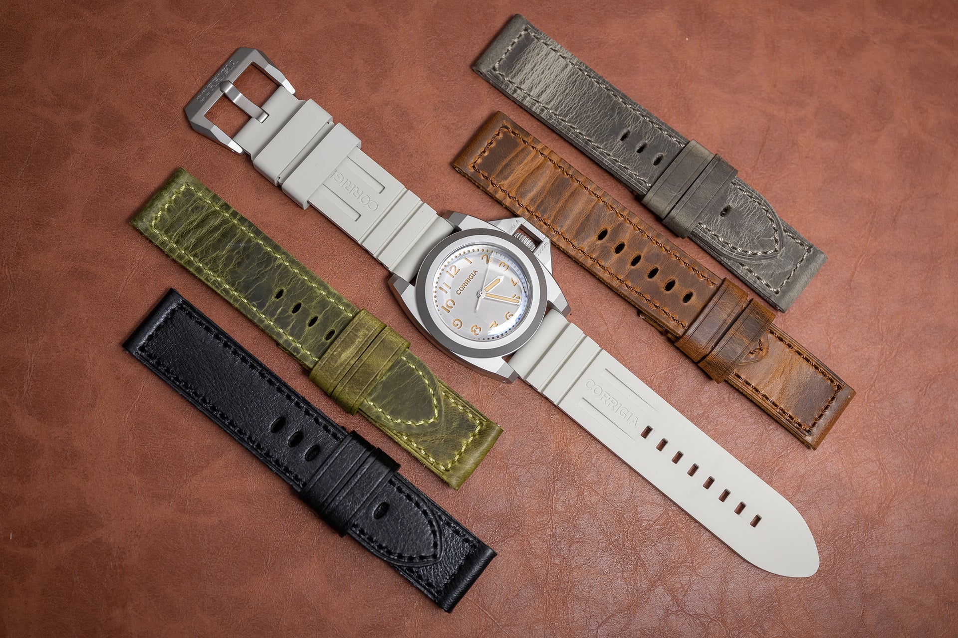 Corrigia03 Blasted V-Silver Ref.705-614-584-585-586