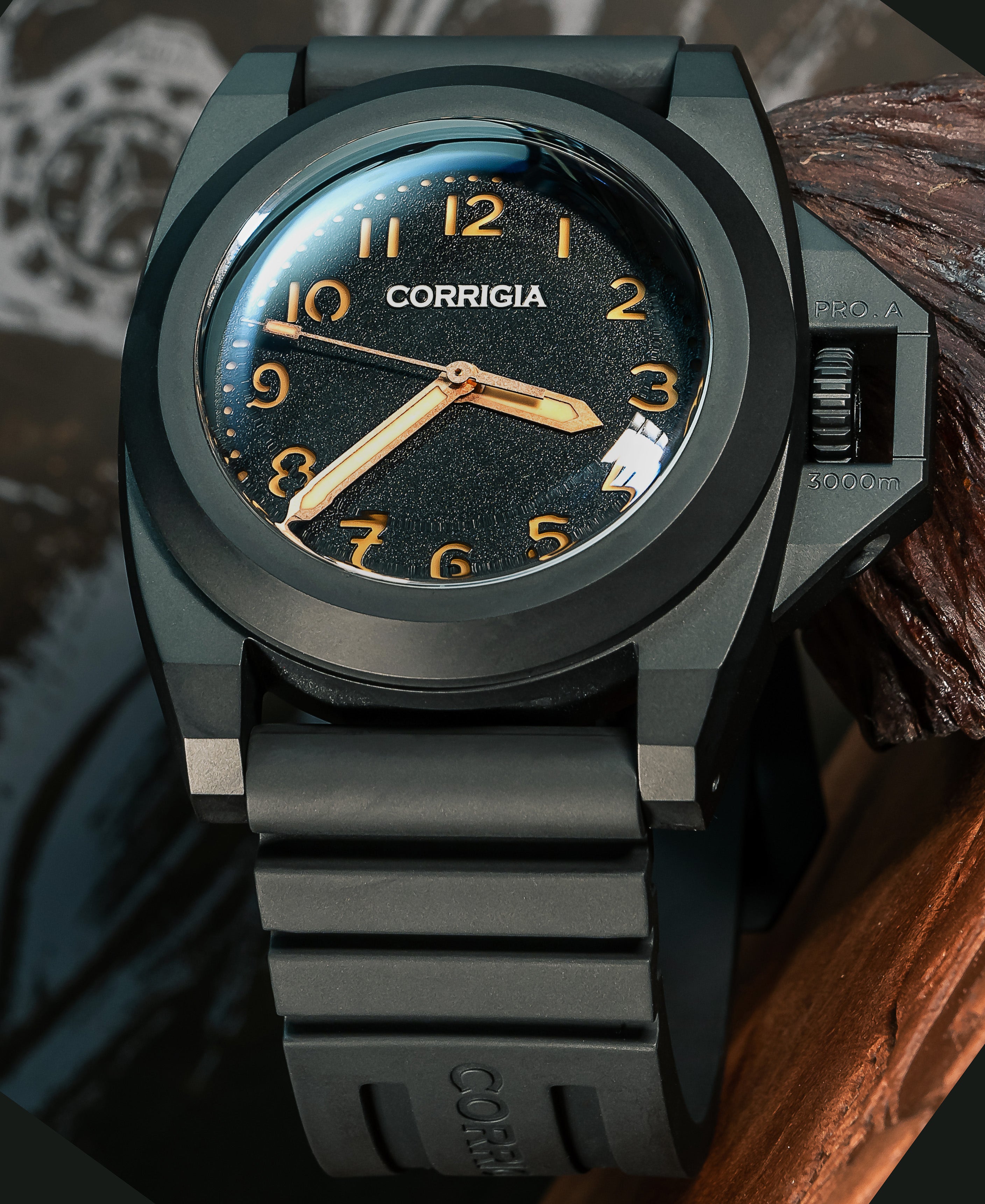 Corrigia03 DLC P-Black REF.AS.605-615-581-582-583 Display Model 
