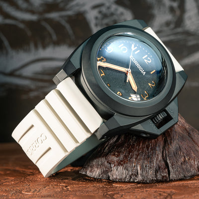 RUBBER02 Arctic Gray Tactical FKM wave rubber 