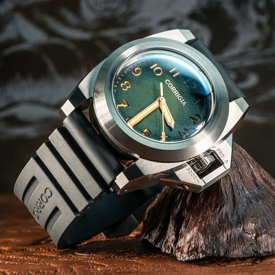 Corrigia03 Steel P-Green REF.AS.599-614-578-579-580 Ausstellungsstück