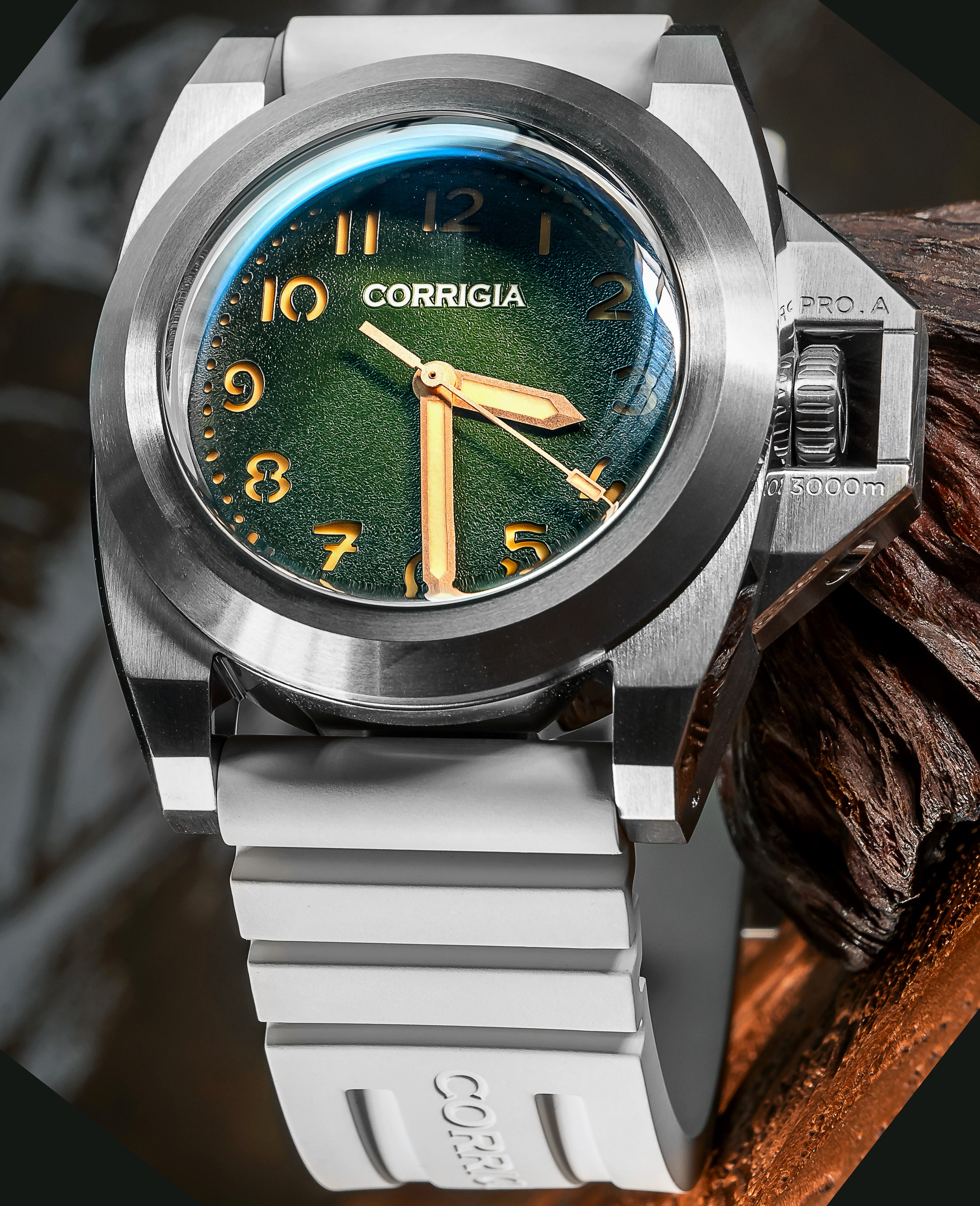 Corrigia03 Steel P-Green REF.AS.599-614-578-579-580 Display Model 