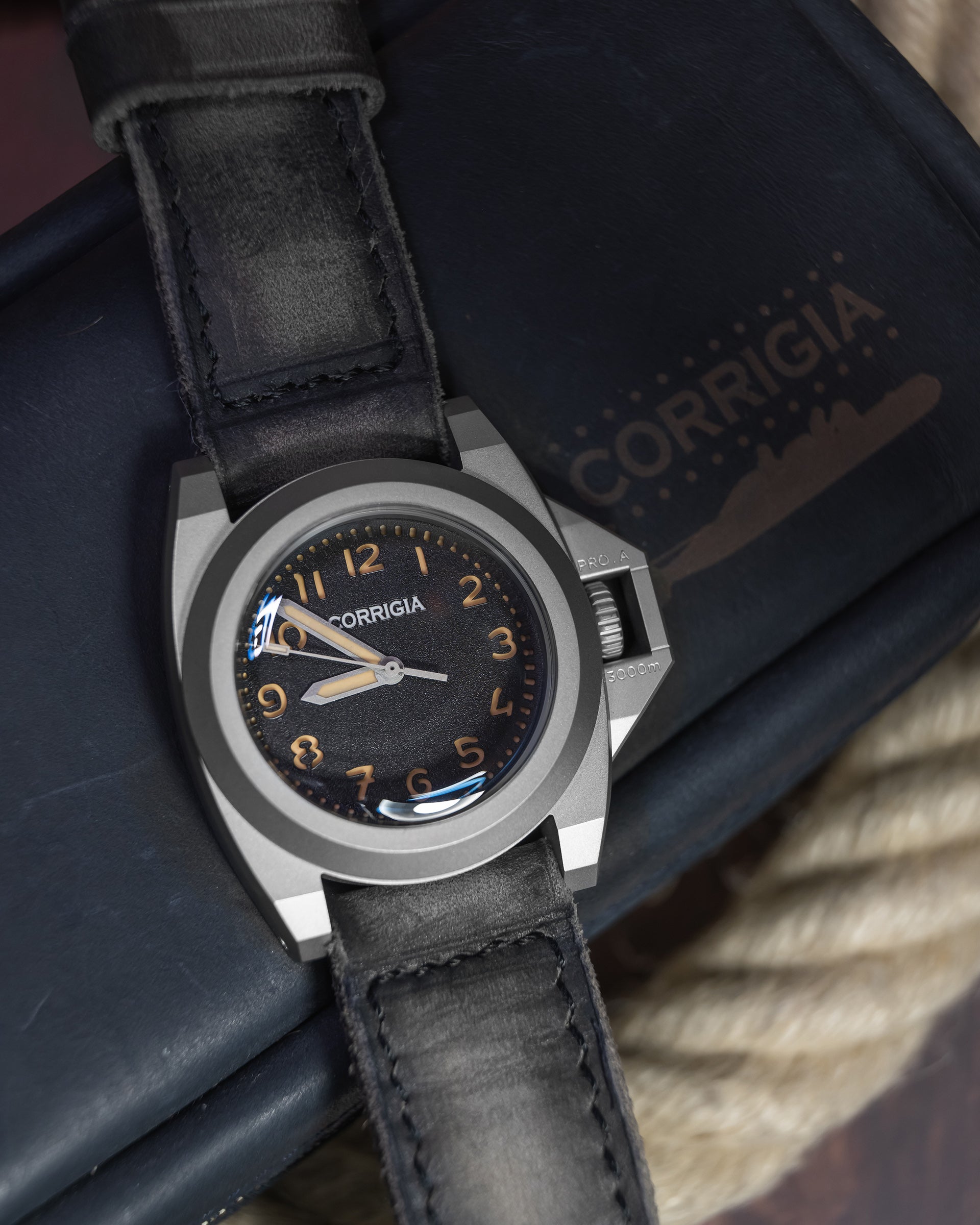 Corrigia03 Blasted P-Black Ref.598-614-584-585-586