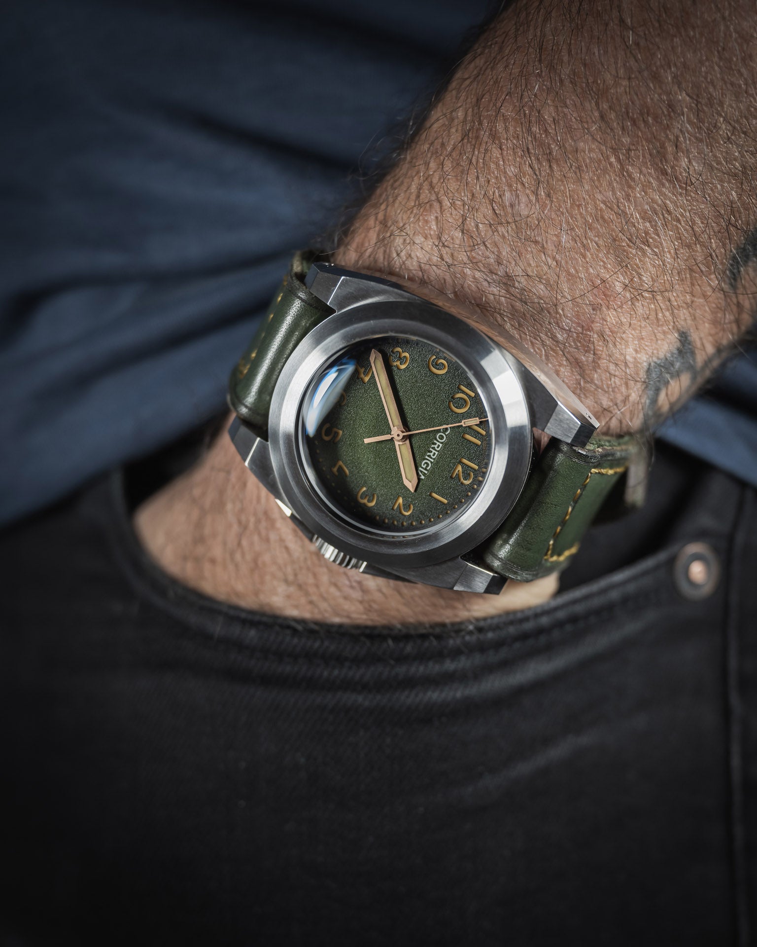 Corrigia03 Steel P-Green Ref.599-614-578-579-580