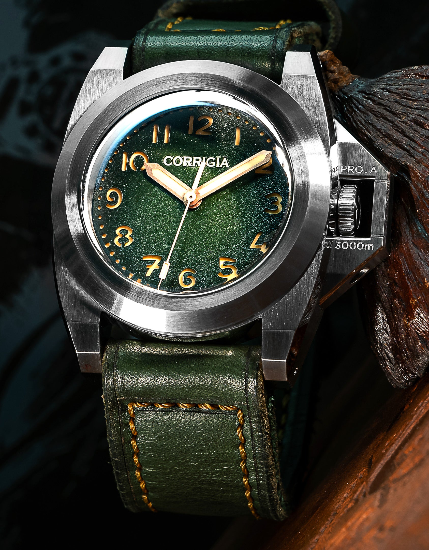 Corrigia03 Steel P-Green Ref.599-614-578-579-580