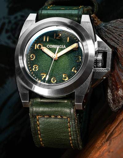Corrigia03 Steel P-Green REF.AS.599-614-578-579-580 Ausstellungsstück