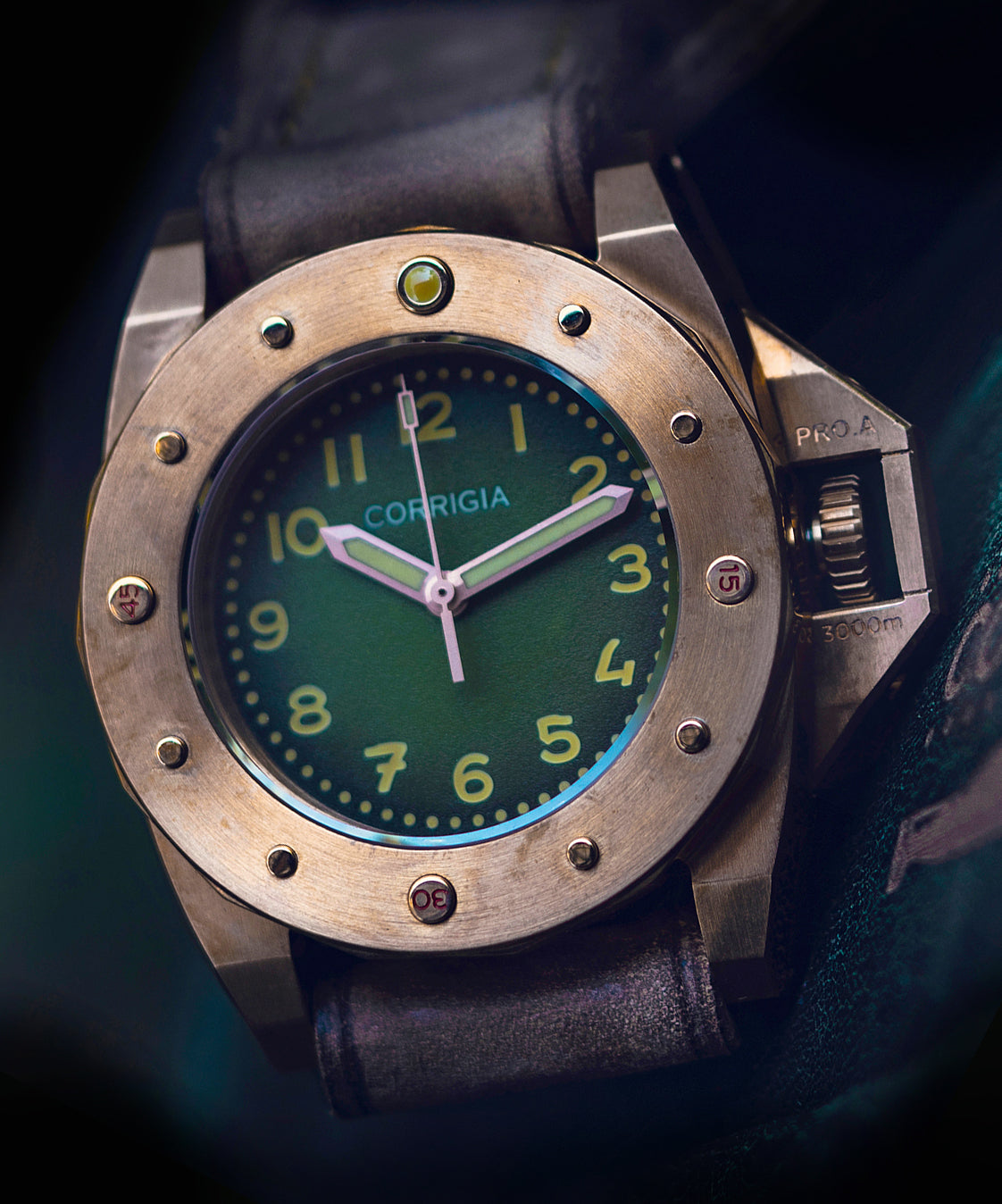 Corrigia01 Bronze P-Olive Ref.611-613-576-577