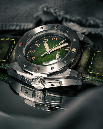 Corrigia02 Steel P-Green Ref.589-614-578-579-580