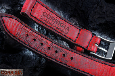 Heritage80 Dark Red - ARTISAN CRAFTED RAW FINISH 
