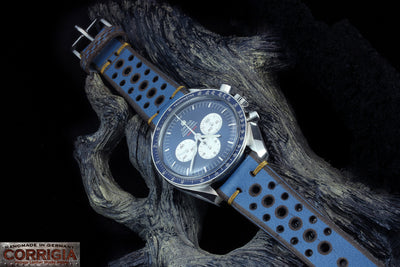 Minimo80 Bleu ARTISAN FABRIQUÉ 16 Trous RMC 1968 