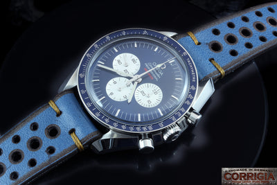 Minimo80 Bleu ARTISAN FABRIQUÉ 16 Trous RMC 1968 