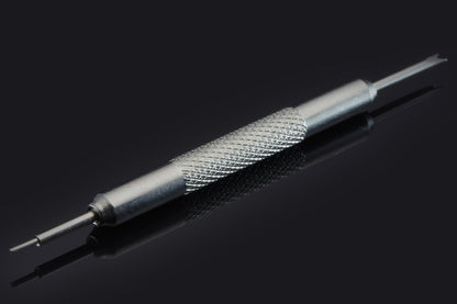 Stainless steel spring bar tool for replacing spring bars