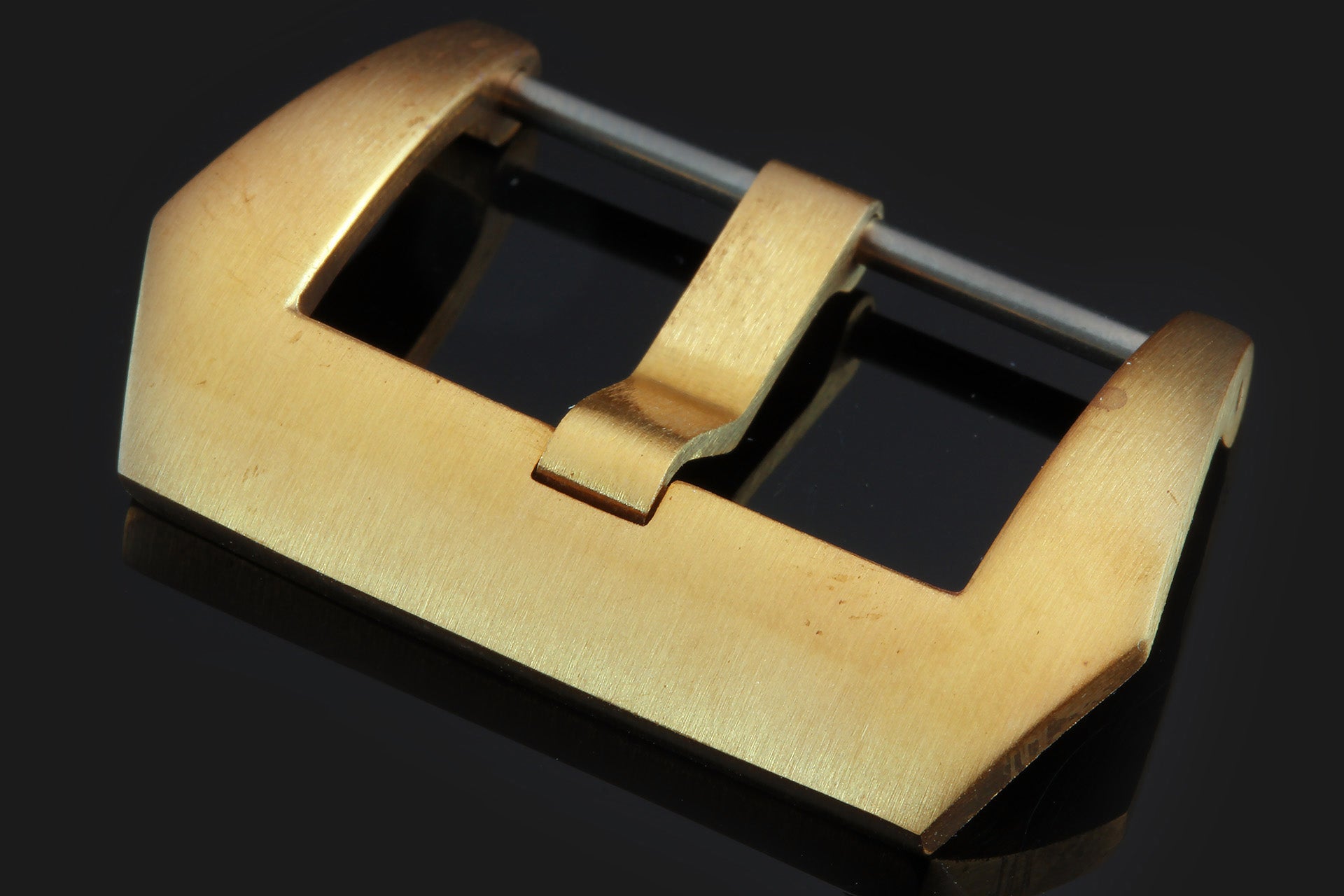 Screw-on PRE-V Buckle, bronze-brass alloy