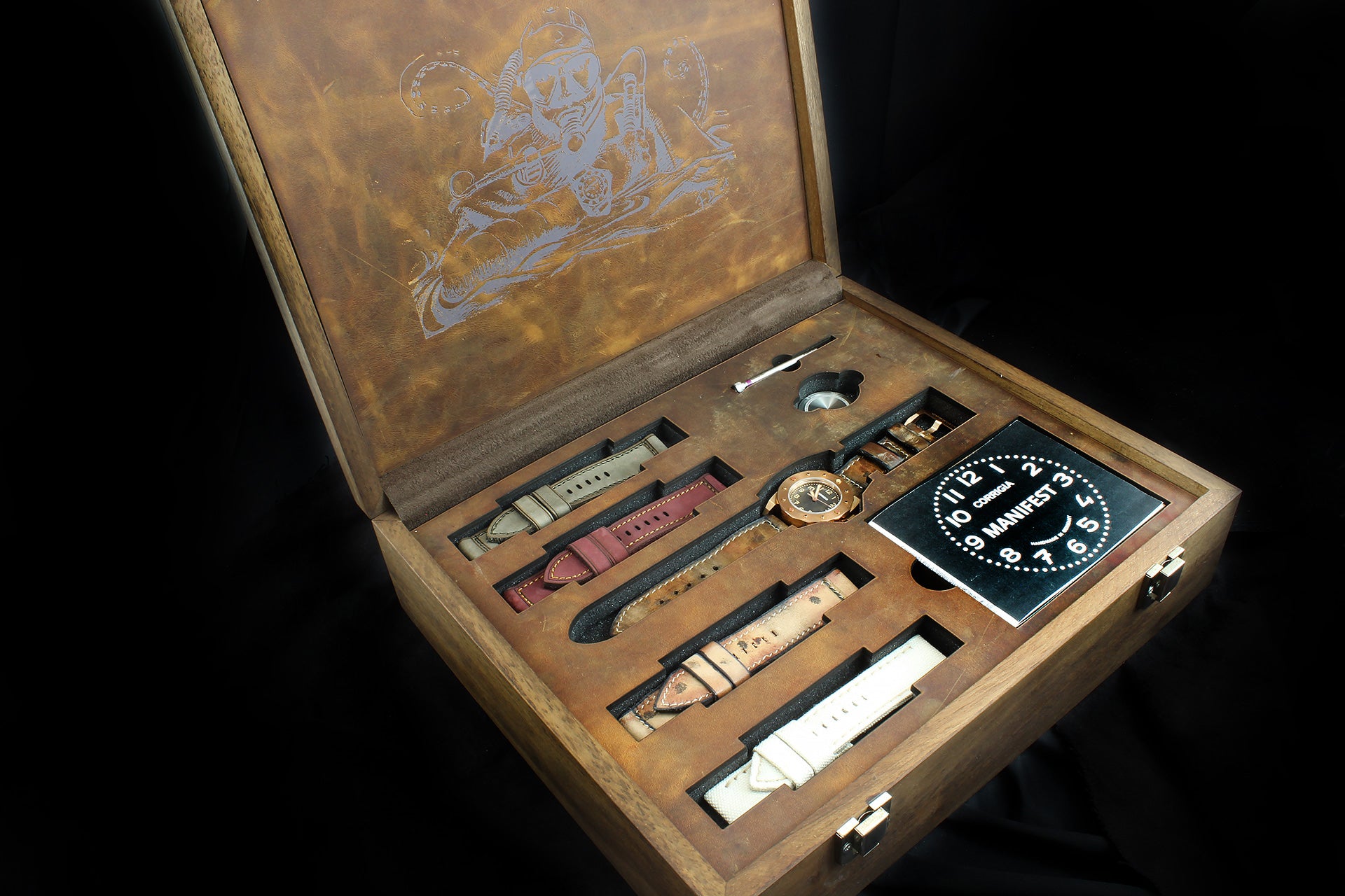 Corrigia01 Bronze S-Black Ref.607-613-576-577