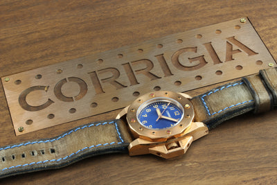 Corrigia01 Bronze S-Blue REF.AS.608-613-576-577 Exhibition piece 
