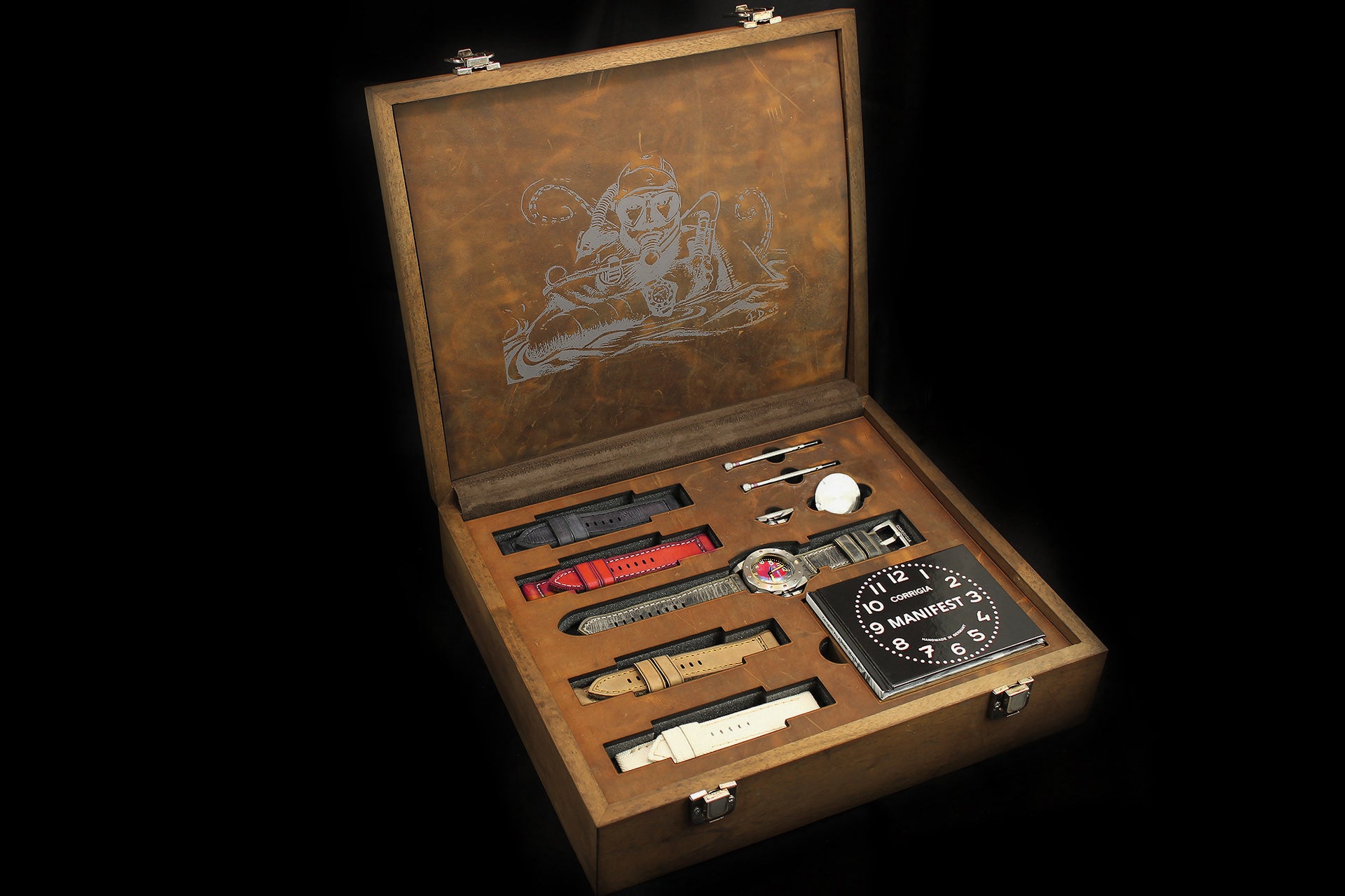 Corrigia02 Steel P-Red Ref.588-614-578-579-580