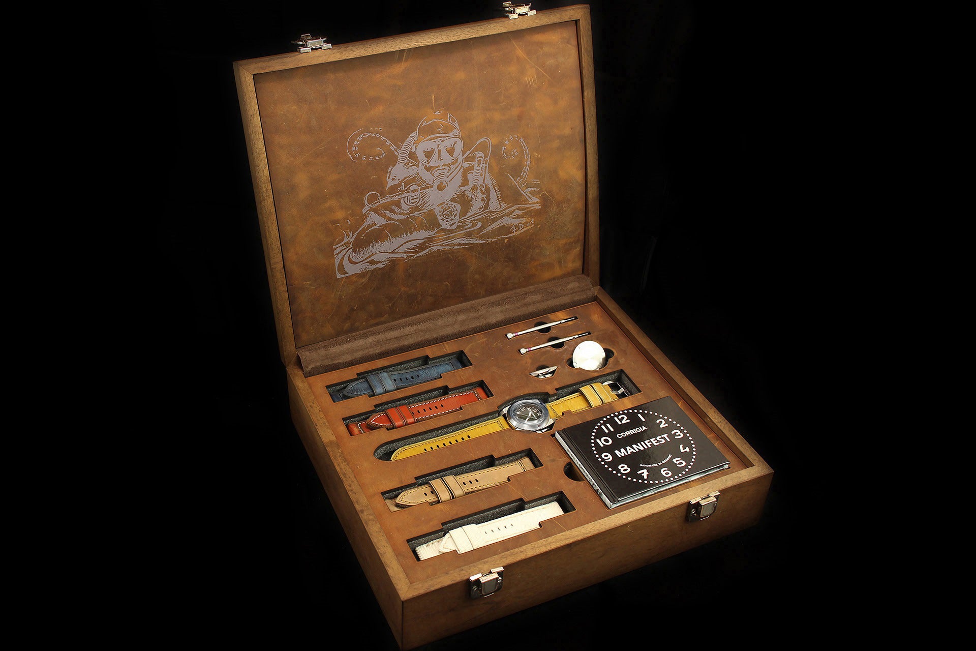 Corrigia03 Steel M-Black Ref.704-614-578-579-580