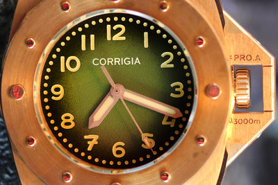 Corrigia01 Bronze P-Olive Réf. 611-613-576-577