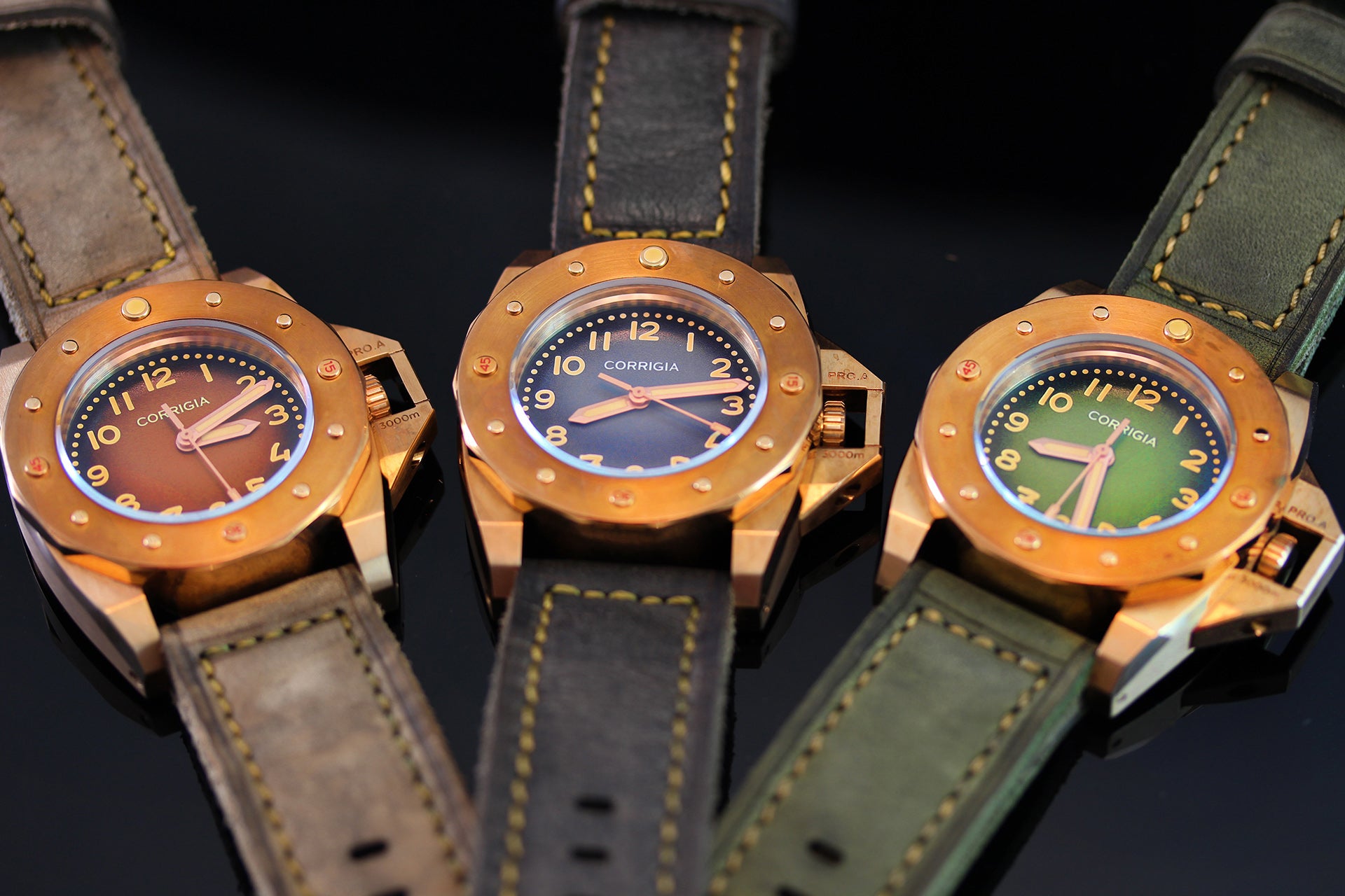 Corrigia01 Bronze P-Brown Ref.612-613-576-577