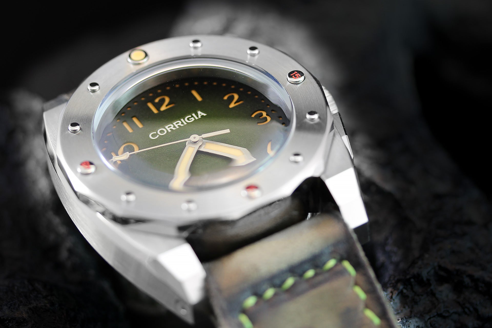 Corrigia02 Steel P-Green Ref.589-614-578-579-580