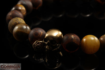 BEADS03 - Brown Bronze Xª Flottiglia MAS | Beaded Bracelet Bracelet 