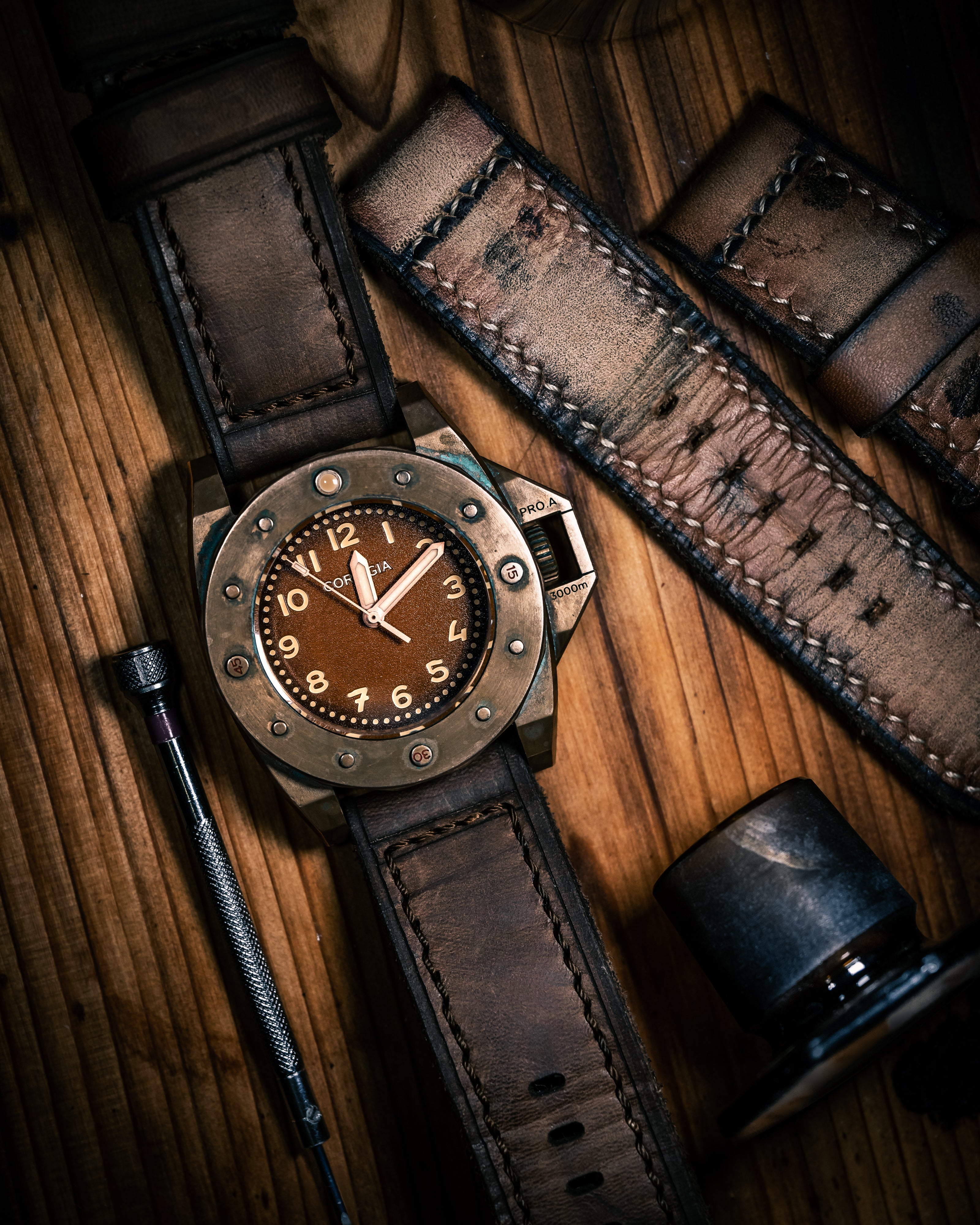 Corrigia01 Bronze P-Brown Ref.612-613-576-577