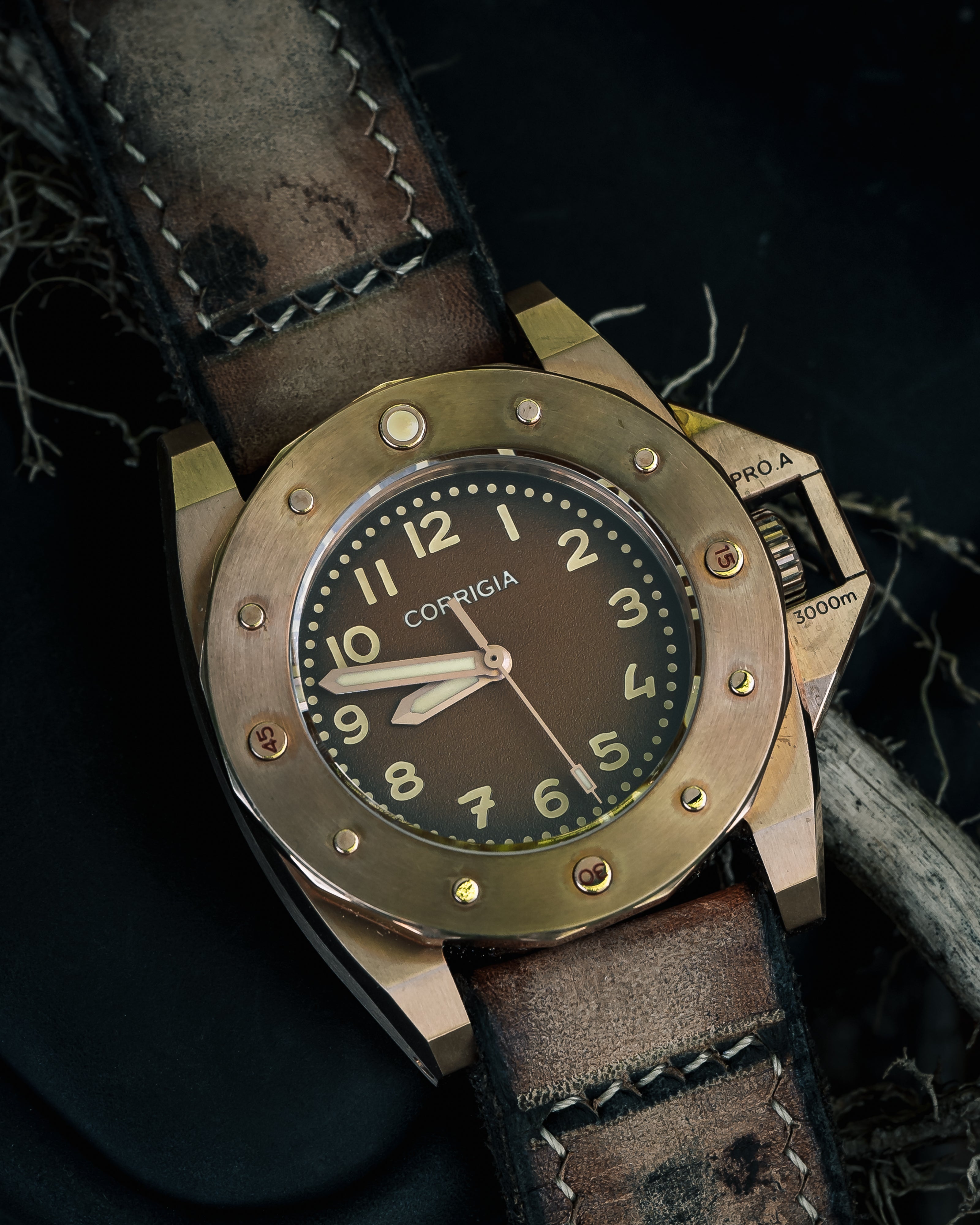 Corrigia01 Bronze P-Brown Ref.612-613-576-577