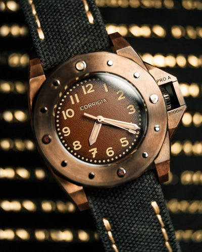 Corrigia01 Bronze P-Brown RÉF.AS.612-613-576-577 Pièce d'exposition 