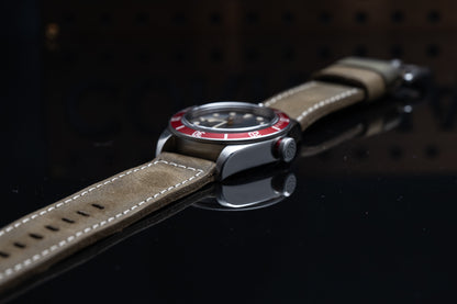 H19 - Washed Dark Green Historical Clean Finish 