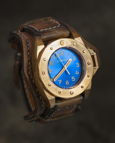 Custom Made · Winkel15 Brown mit Corrigia-Kronenschutz