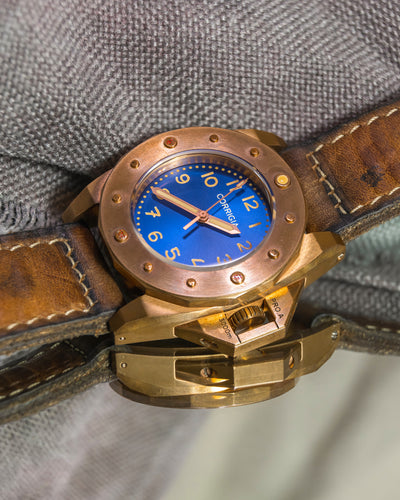 Corrigia01 Bronze S-Blue REF.AS.608-613-576-577 Exhibition piece 