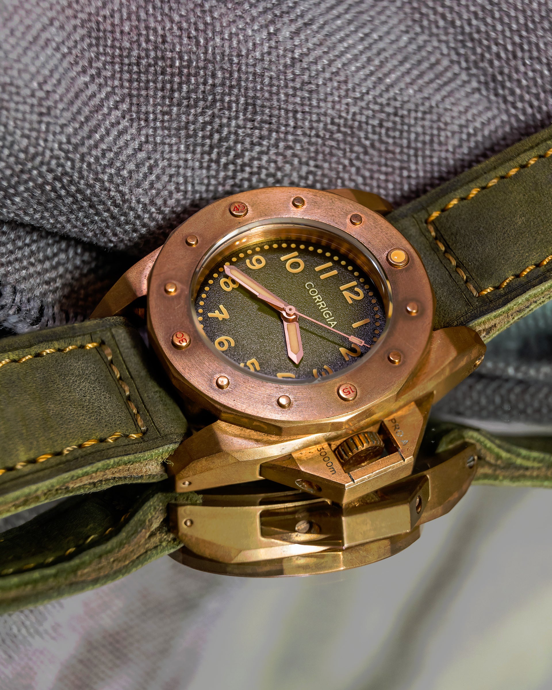 Corrigia01 Bronze P-Olive Ref.611-613-576-577