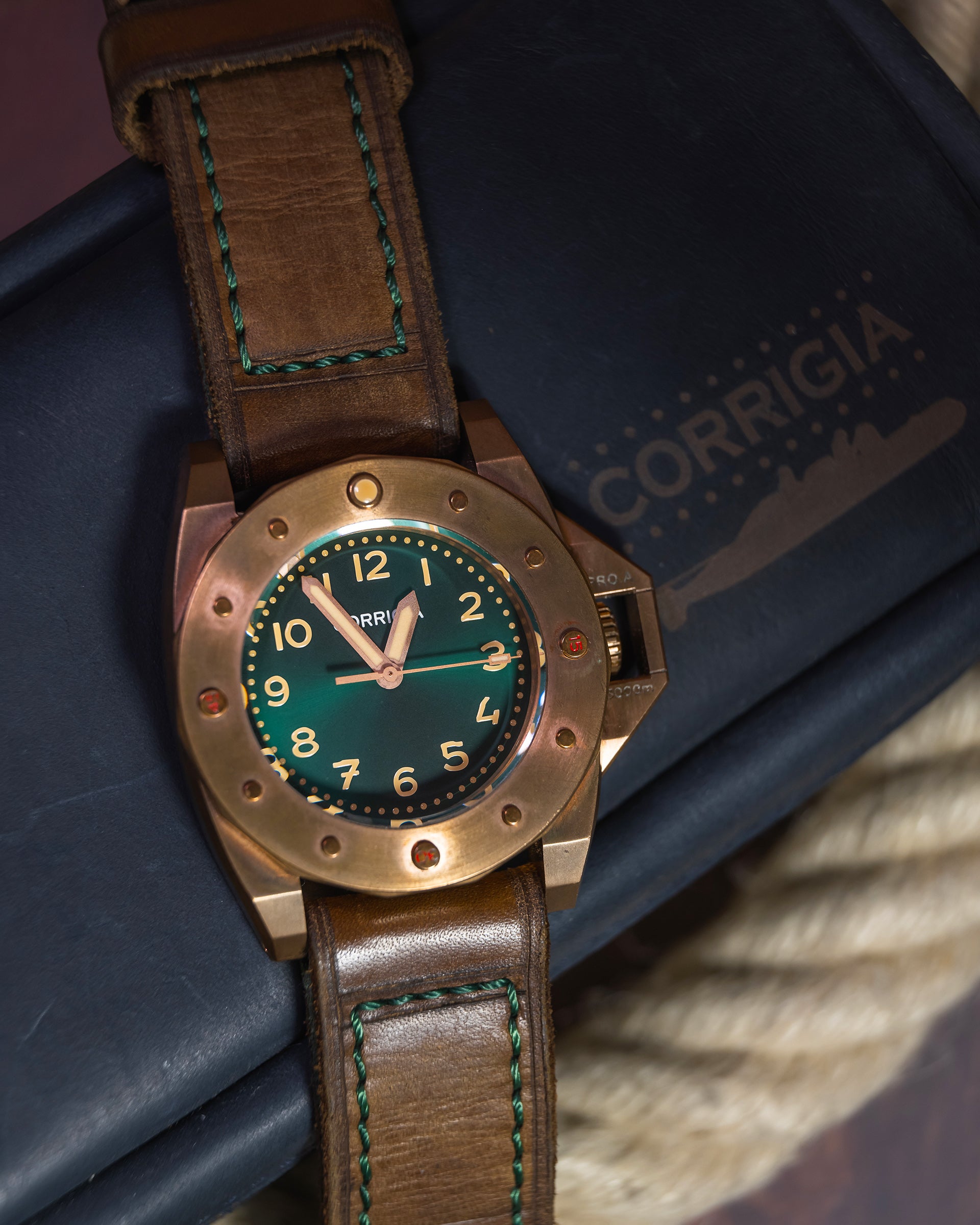 Corrigia01 Bronze S-Green Ref.609-613-576-577